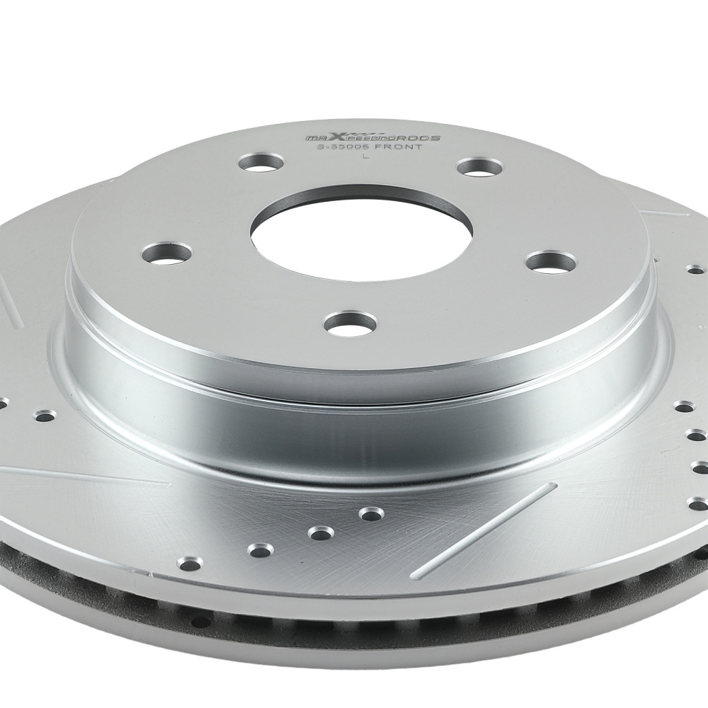 Front Brake Rotors+Calipers w/Pads compatible for Dodge Ram 1500 2009-2010/Compatible for Ram 1500 2011-18