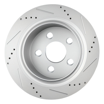 Rear Brake Rotors+Calipers w/Pads compatible for Dodge Ram 1500 2005-2010/Compatible for Ram 1500 2011-18