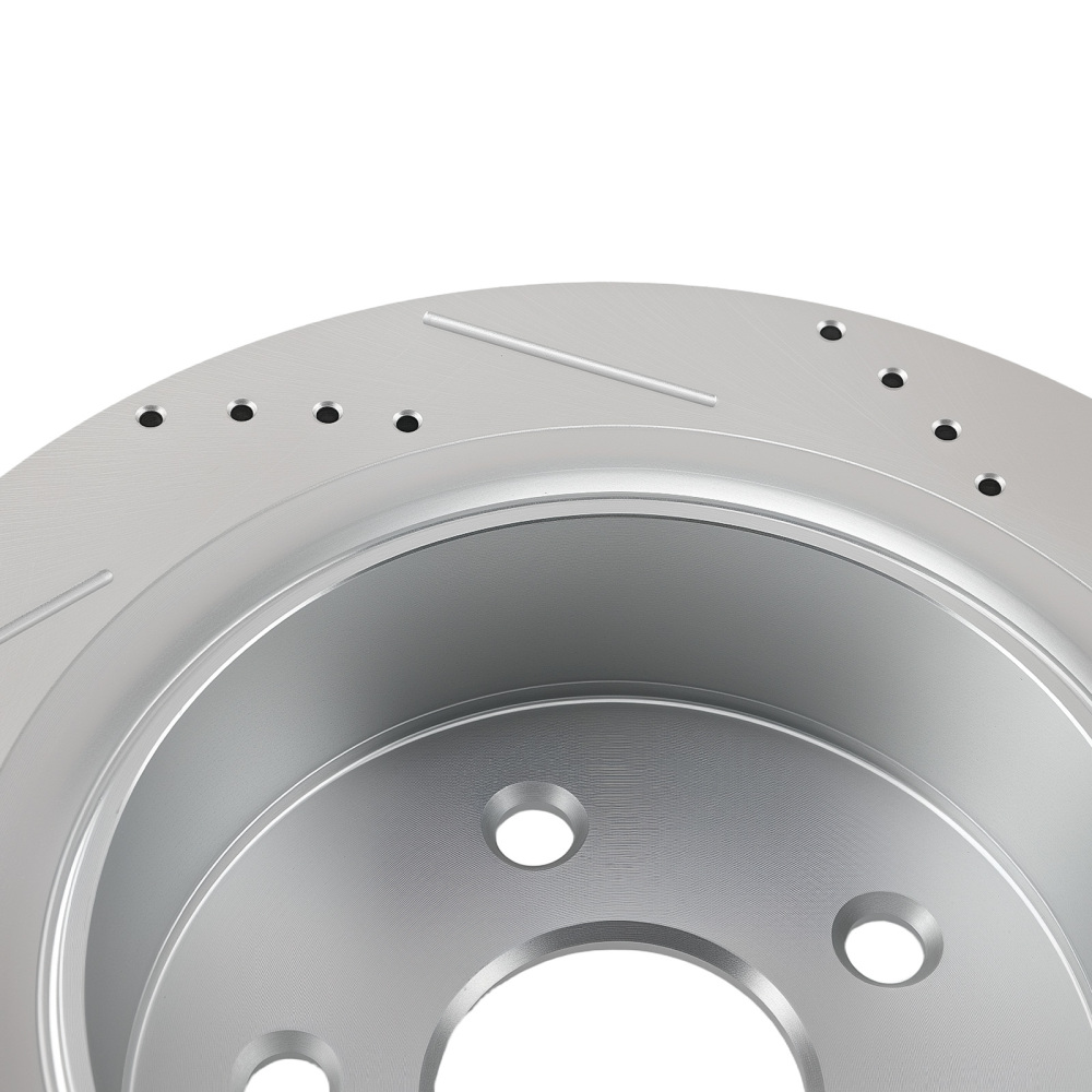 Rear Brake Rotors+Calipers w/Pads compatible for Dodge Ram 1500 2005-2010/Compatible for Ram 1500 2011-18