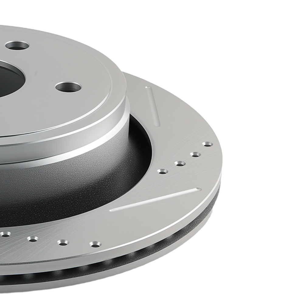 Rear Brake Rotors+Brake Calipers compatible for Dodge Ram 1500 2002-2010/Durango 2004-2009