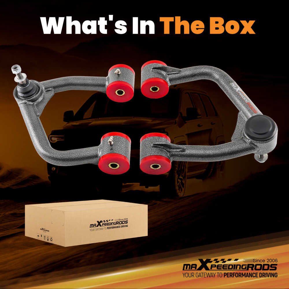 2-4 Lifted Front Upper Control Arms Pair for 2019 2020 2021-2023 compatible for Ford Ranger