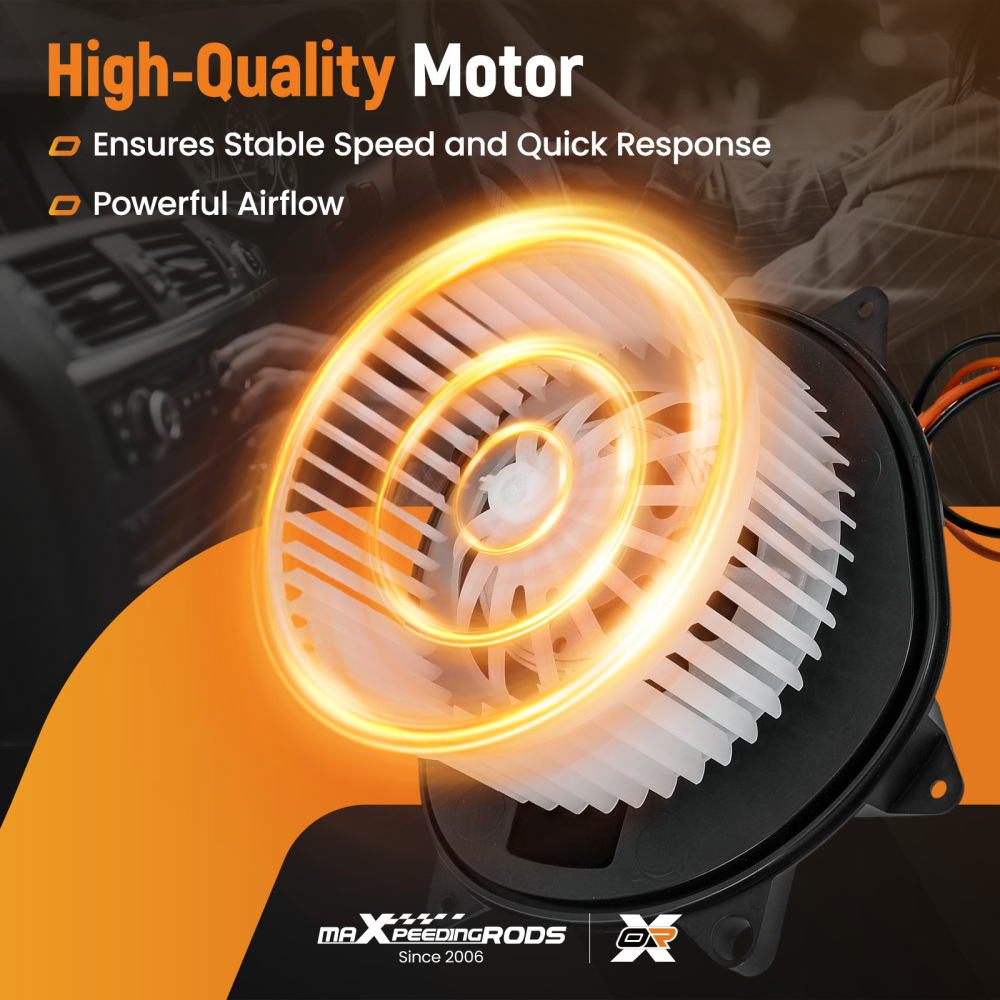 HVAC Heater Blower Motor With Fan for 2010 -2013 compatible for Mazda 3 700284 BBM4-61-B10