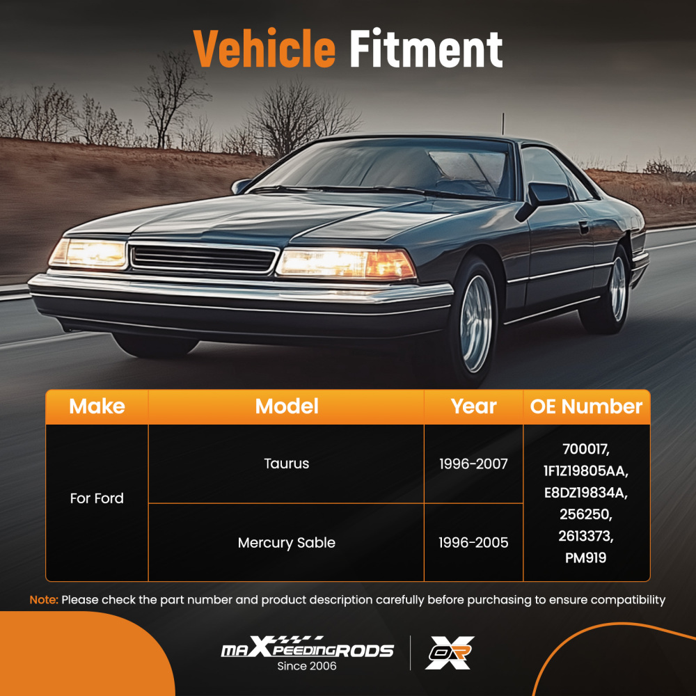 HVAC Heater Blower Motor with Fan Cage for 1996-2005 compatible for Mercury Sable 700017