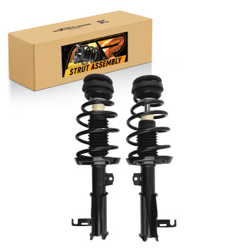 Pair Front Complete Struts Shocks w/ Coil Springs compatible for Chevrolet Malibu 2013-2015