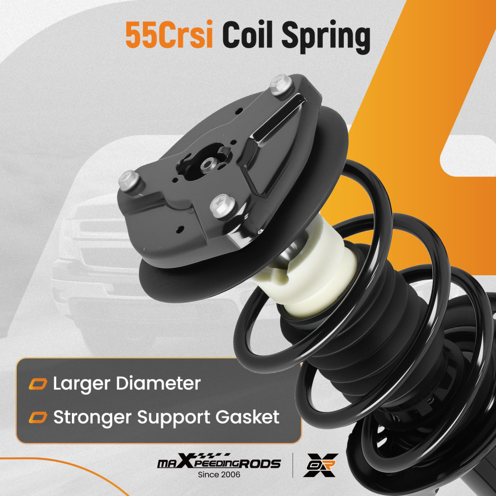 Suspension Kit Front Strut Spring Assembly compatible for Mercedes-Benz C300 RWD 08-11