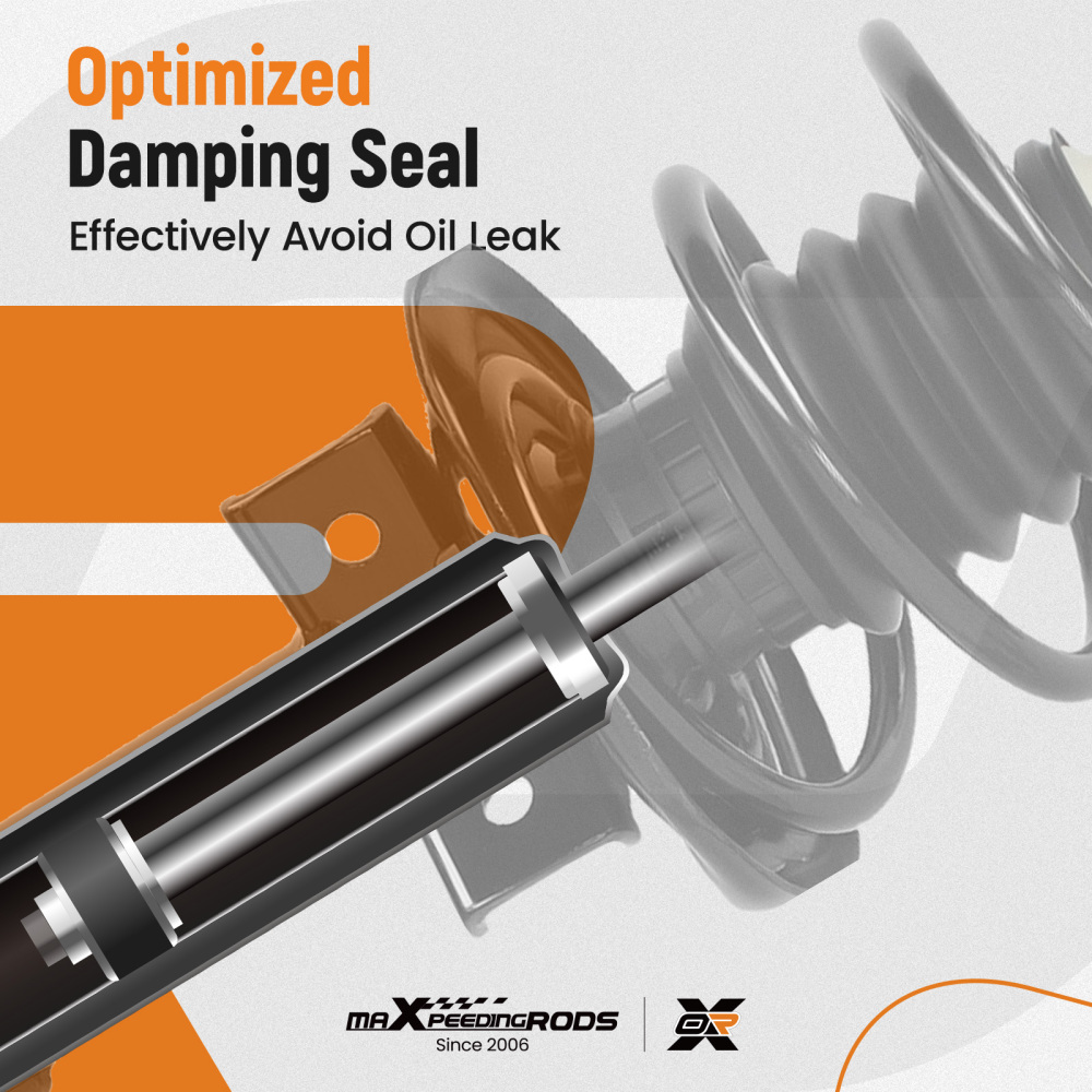 Suspension Kit Front Strut Spring Assembly compatible for Mercedes-Benz C300 RWD 08-11