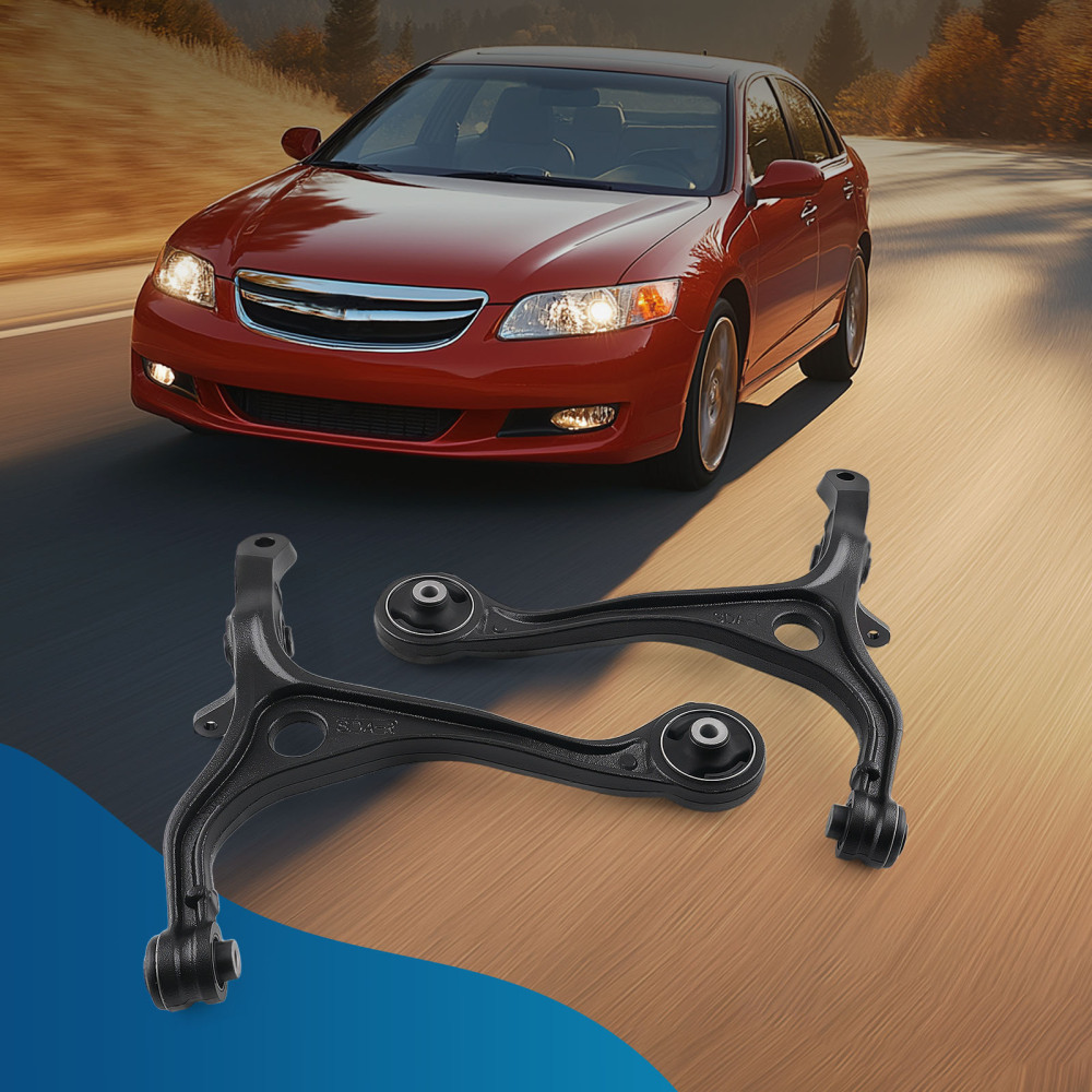2x Front Lower Control Arms for 2003 2004 2005 2006 2007 compatible for Honda Accord compatible for Acura TSX