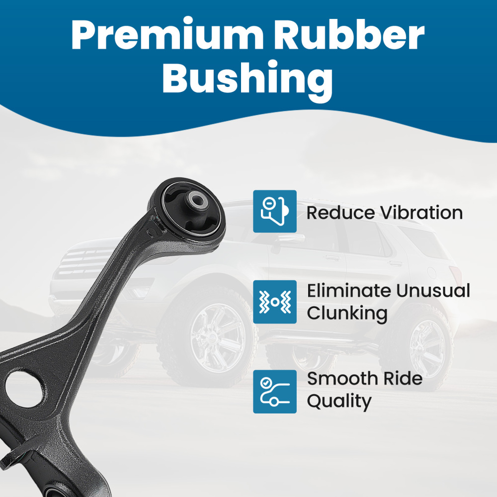 2x Front Lower Control Arms for 2003 2004 2005 2006 2007 compatible for Honda Accord compatible for Acura TSX