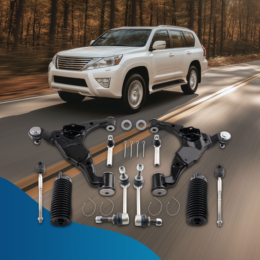 10x Front Lower Control Arm Sway Bar Link For GX470 compatible for 4Runner FJ Cruiser 2003-2009