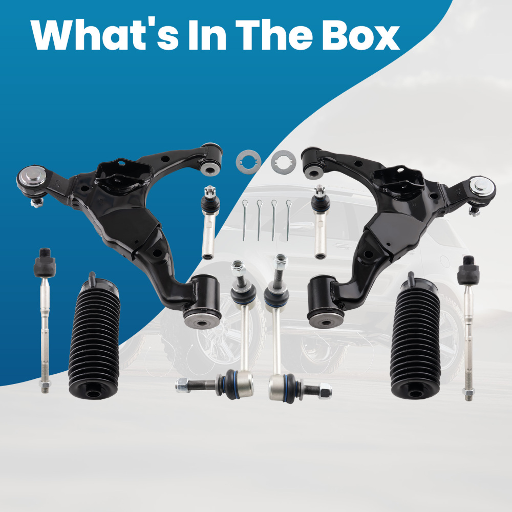 10x Front Lower Control Arm Sway Bar Link For GX470 compatible for 4Runner FJ Cruiser 2003-2009