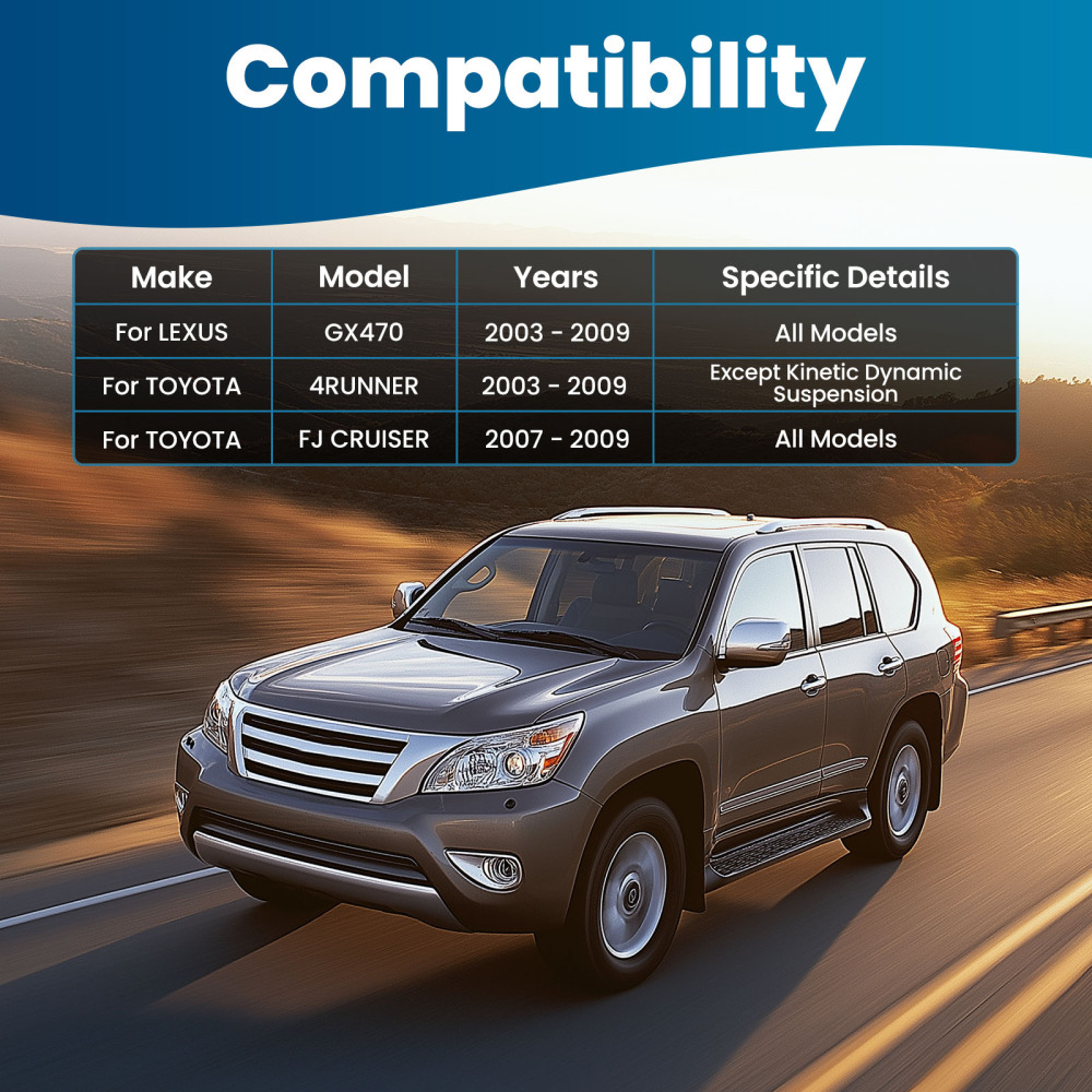 10x Front Lower Control Arm Sway Bar Link For GX470 compatible for 4Runner FJ Cruiser 2003-2009