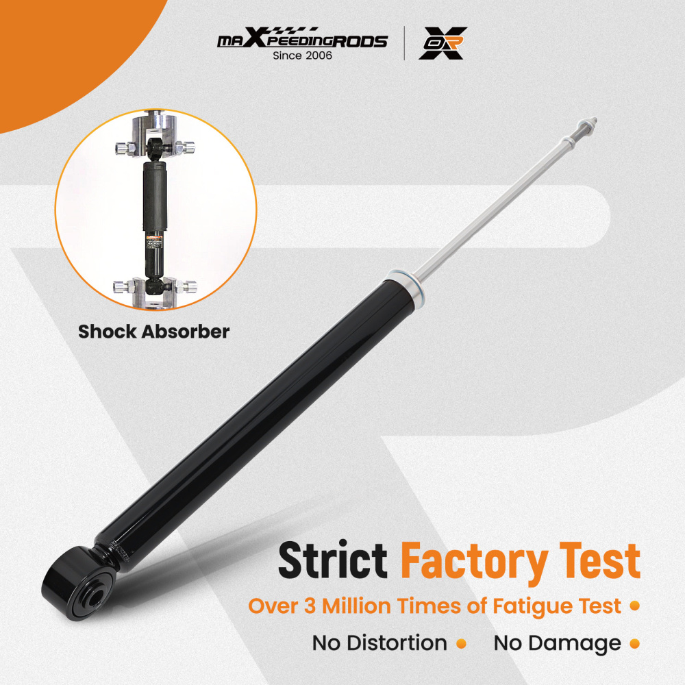 2pcs Rear Shock Absorbers compatible for Honda Civic 2016-2024 EX-L EX-T LX Insight 19-22