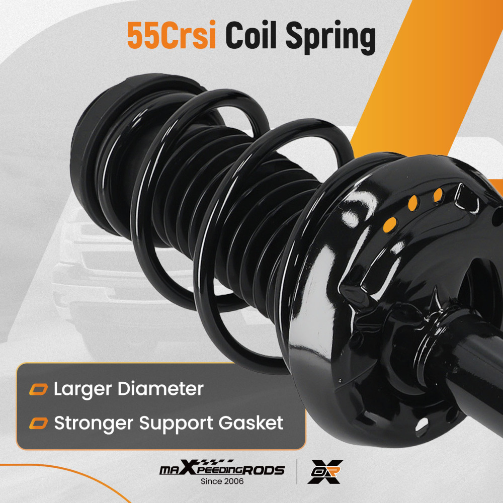 Pair Front Quick ShocksStruts Spring Assembly compatible for Chevrolet Cruze 2011 2012