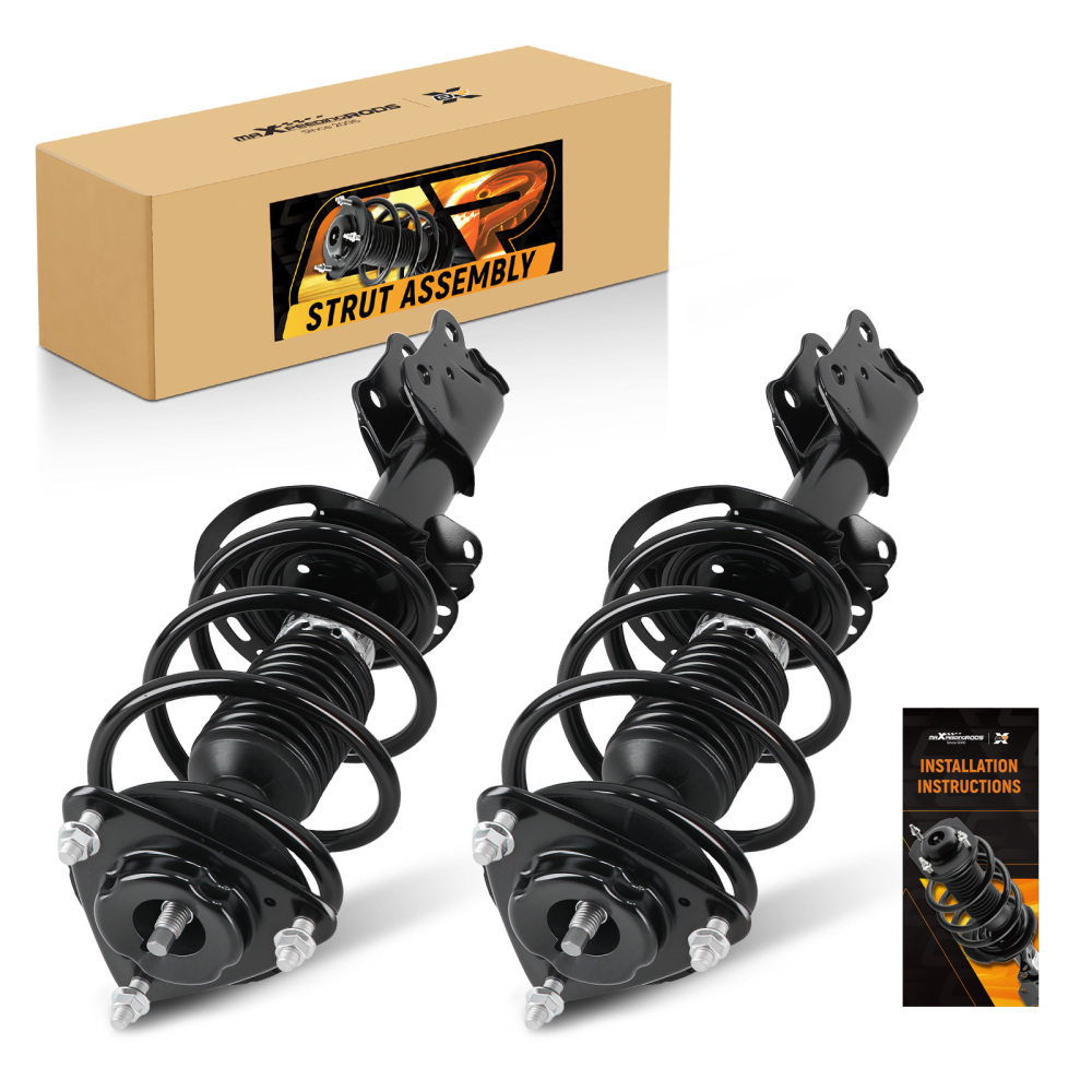 2pcs Front Strut w/ Coil Spring Assembly compatible for Ford Mustang EcoBoost 2015-2020