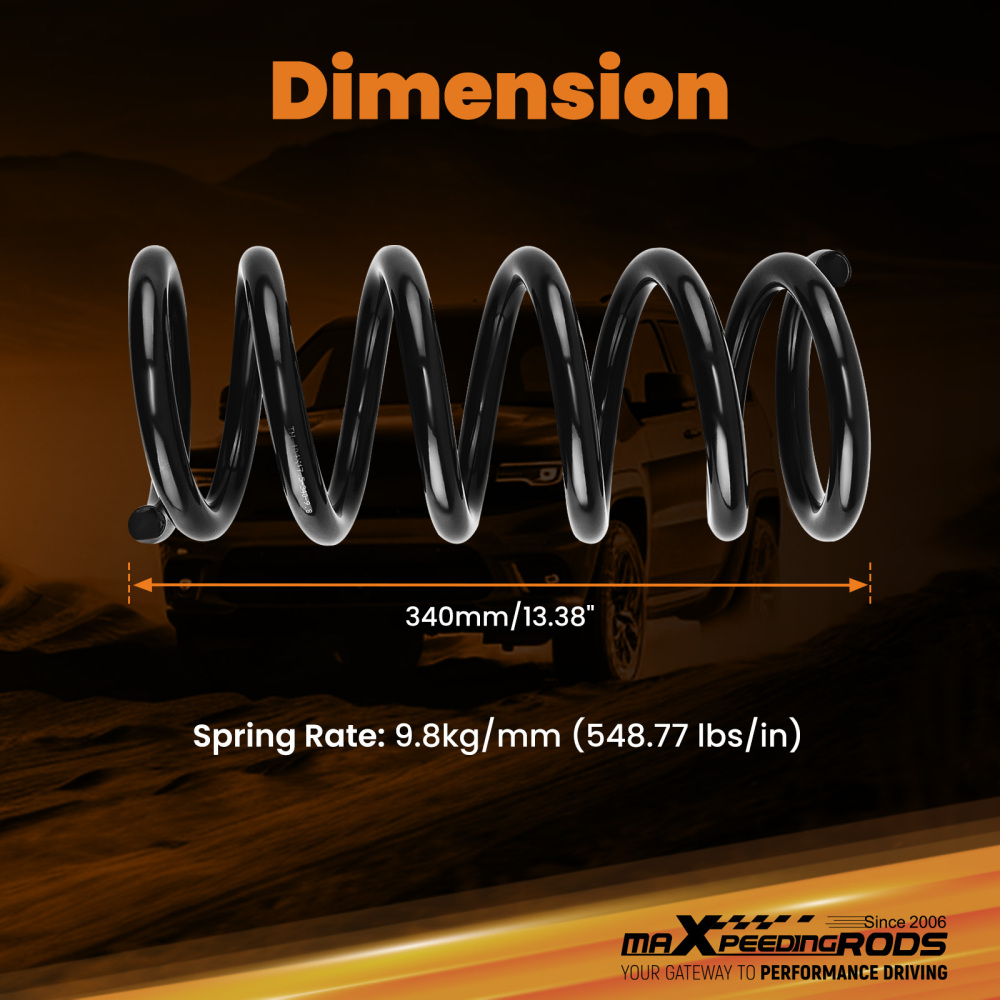3 Drop Setup compatible for Ram 1500 2019-2024 2WD All Engines Rear Spring Kit