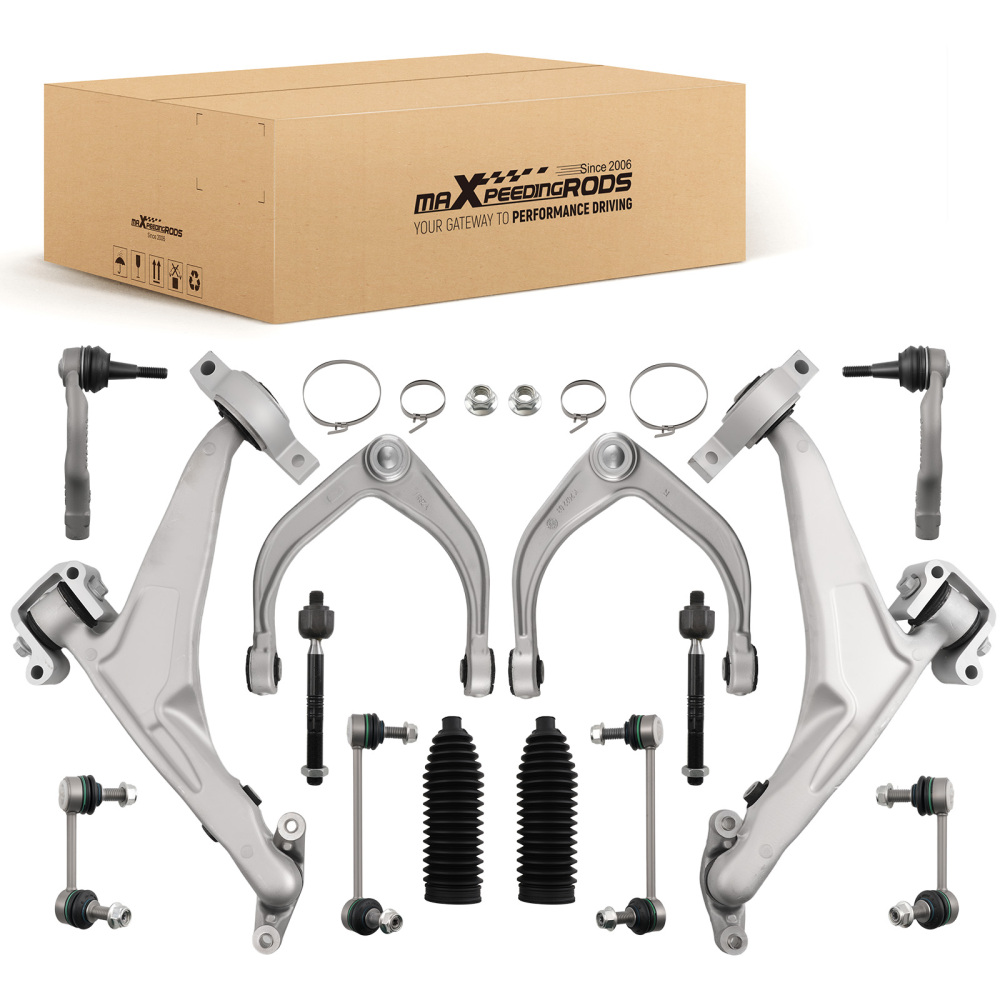 Front Lower Control Arms Sway Bar End link Tierod compatible for Volvo XC60 XC90 2016-2020