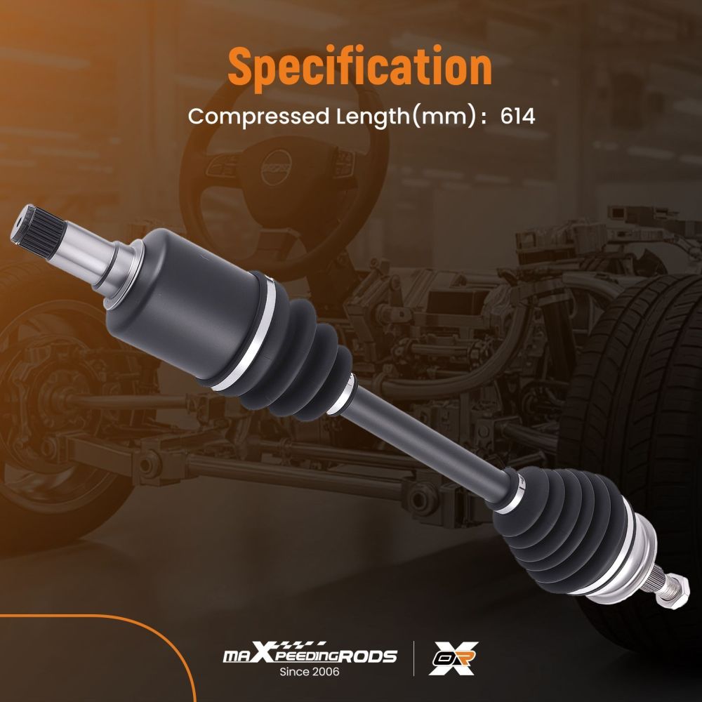 DRIVE SHAFT PROPELLER SHAFT FRONT LEFT FOR MERCEDES BENZ A-CLASS W169 150-200