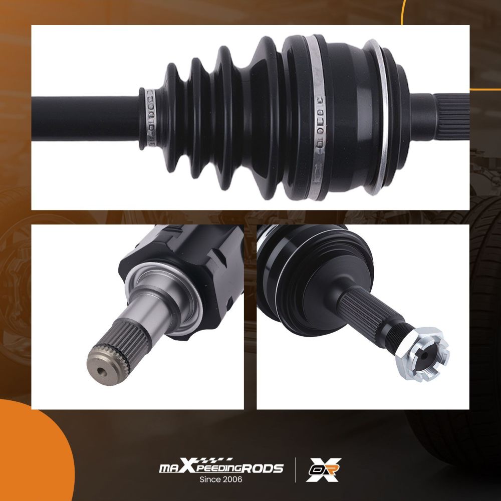 1x Front L/R CV Joint Axle Shaft for Hilux 4x4 05~15 GGN25 KUN25 KUN26 TGN26 SR5