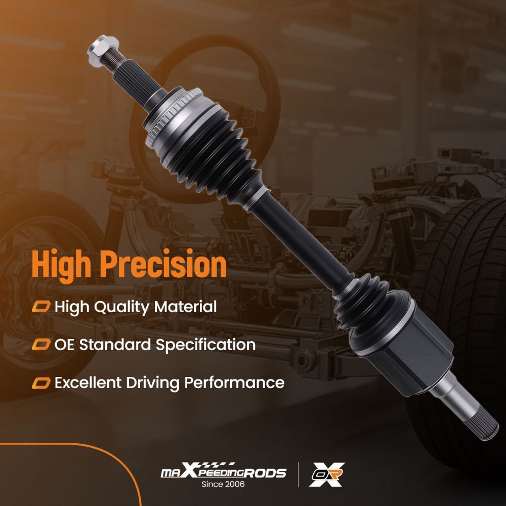 2x Front LeftRight CV Axle Assembly compatible for Ford Edge 07-14 compatible for Lincoln MKX 07-15 compatible for FWD