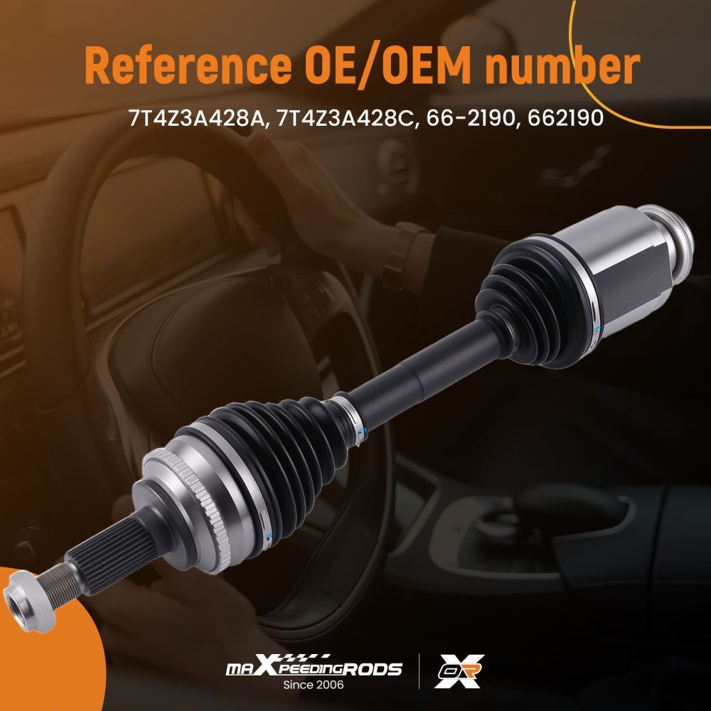 Front Passenger Right CV Axle Assembly compatible for Ford Edge compatible for Lincoln MKX 2007-2015 compatible for FWD