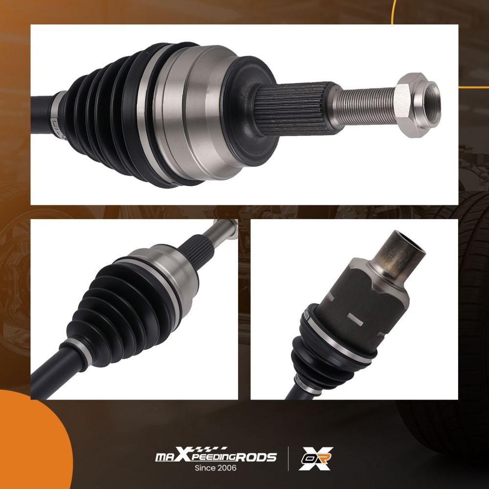 2x Alberi CV Anteriori compatibile per Dodge Ram 1500 3.7L 4.7L 5.7L 4WD 2002-2011 5072389AA