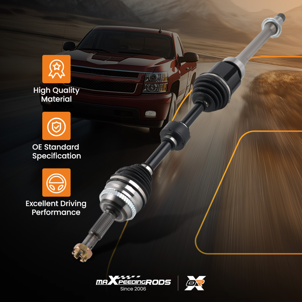 Front Right CV Axle Shaft Assembly compatible for Toyota Solara compatible for Highlander Camry w/ABS 2.4L