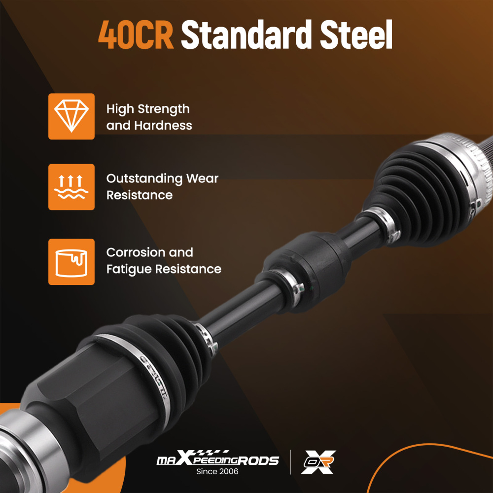 Front Right CV Axle Shaft Assembly compatible for Toyota Solara compatible for Highlander Camry w/ABS 2.4L