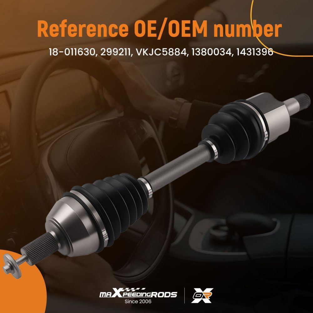 Albero CV Anteriore Sinistro compatibile per Ford Galaxy WA6 1.6L 2010-2015 18-011630