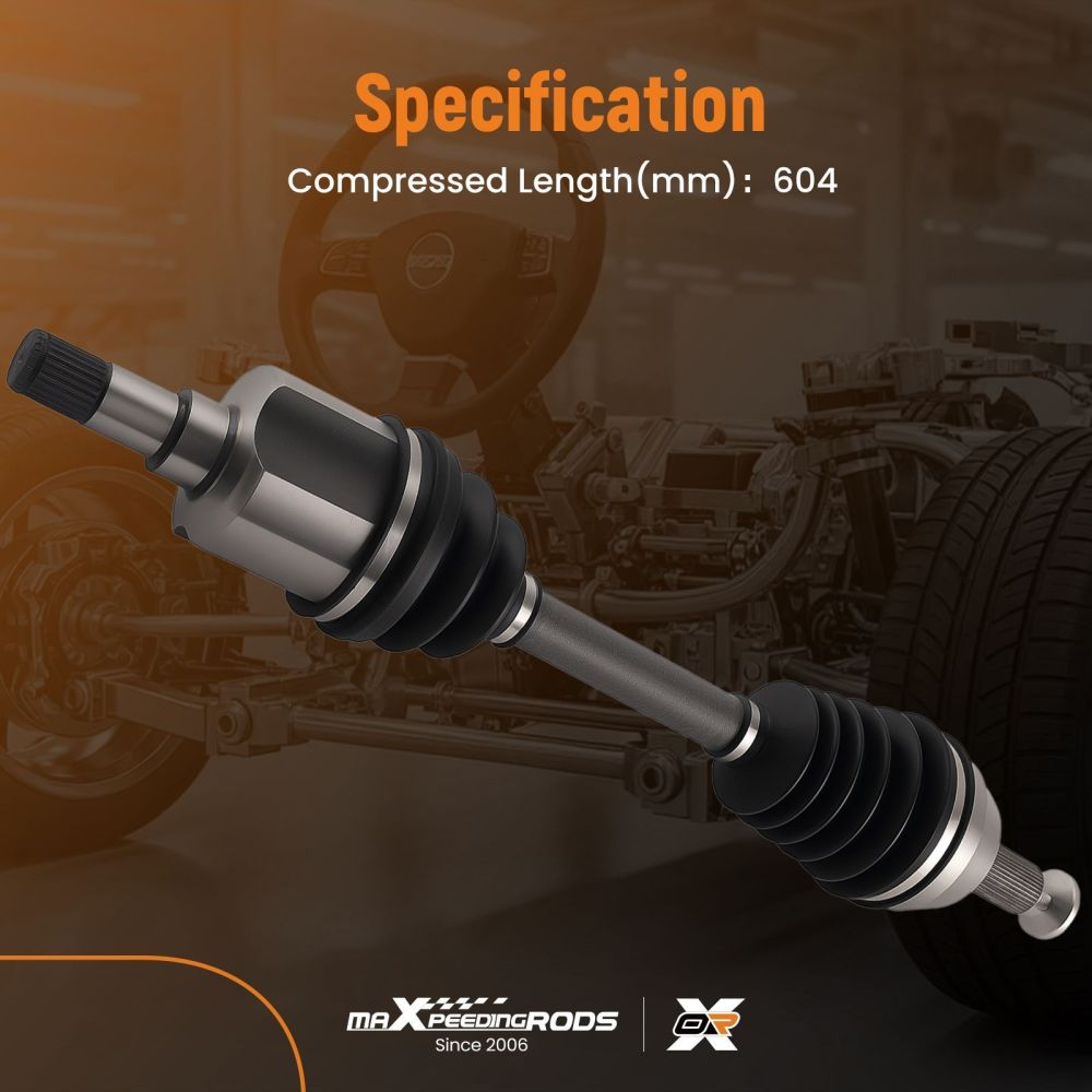 Albero CV Anteriore Sinistro compatibile per Ford Galaxy WA6 1.6L 2010-2015 18-011630