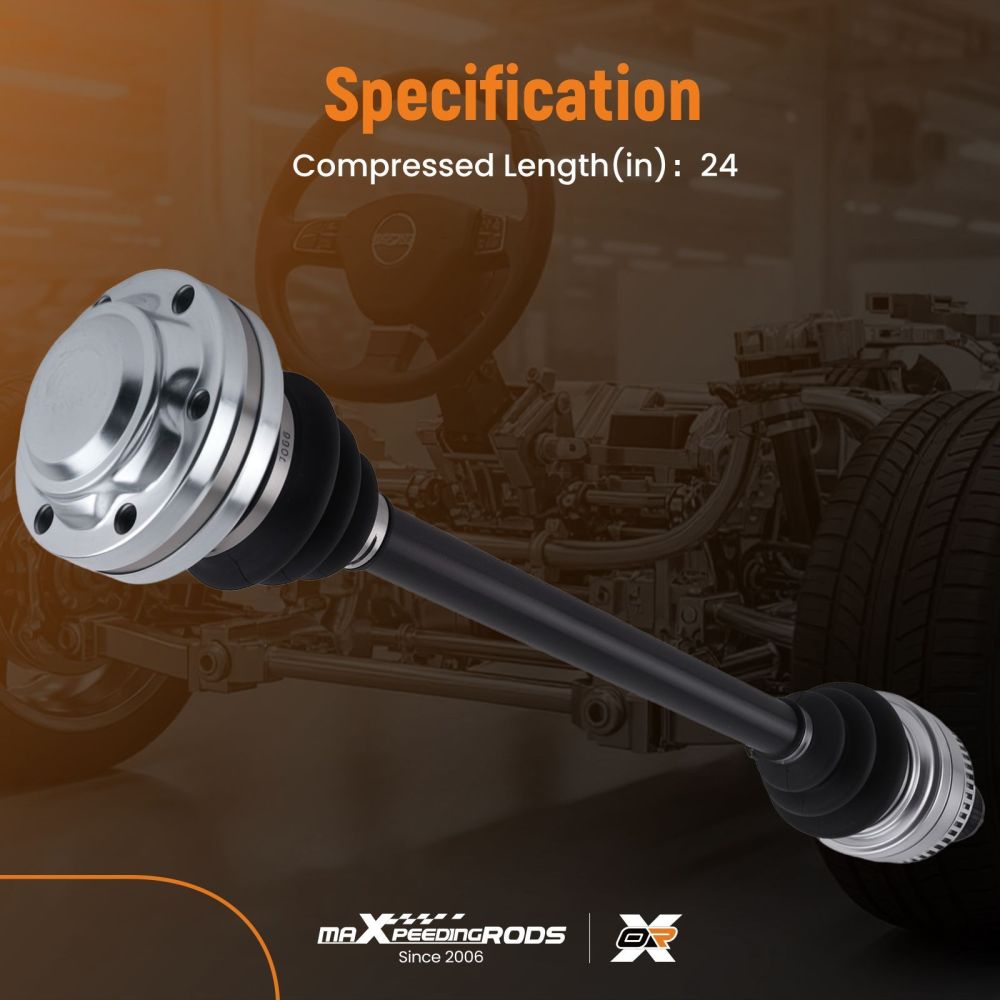 REAR DRIVE SHAFT NEAR/SIDE compatible for BMW 3 SERIES-Z4 318d-320d-323i-325ci-328i 1998-08