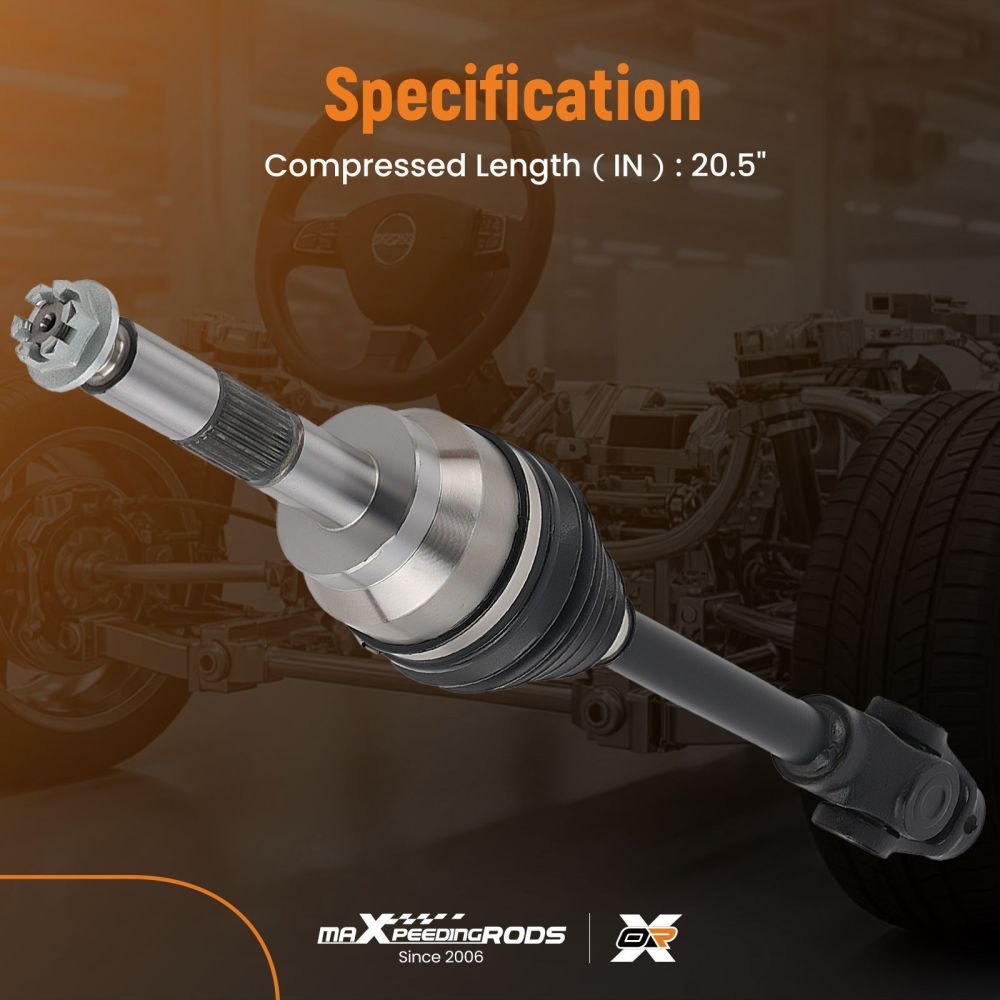 Front Left/Right compatible for Polaris Sportsman 500 4X4 1996-2002 CV Axle Drive Shaft