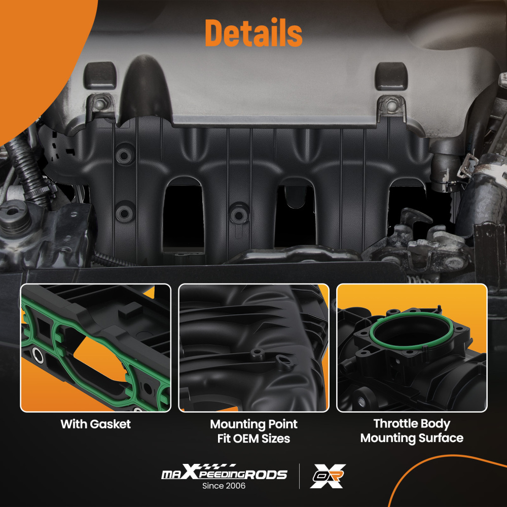 Collettore di Aspirazione compatibile per Audi A4 B8 1.8TFSI CABB CABD CABC CABA 2008-2013