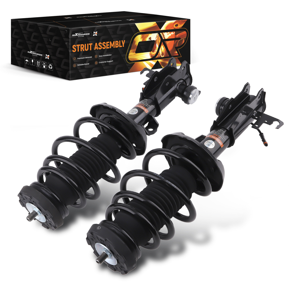 Pair Front L+R Shock Absorber Struts compatible for Vauxhall Opel Insignia A G09 compatible for FWD 2008-