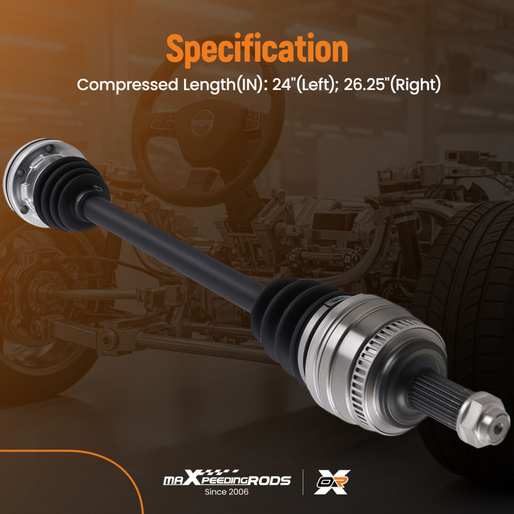 Albero CV Posteriore compatibile per BMW 323is 328is E46 1998-1999 33211229428