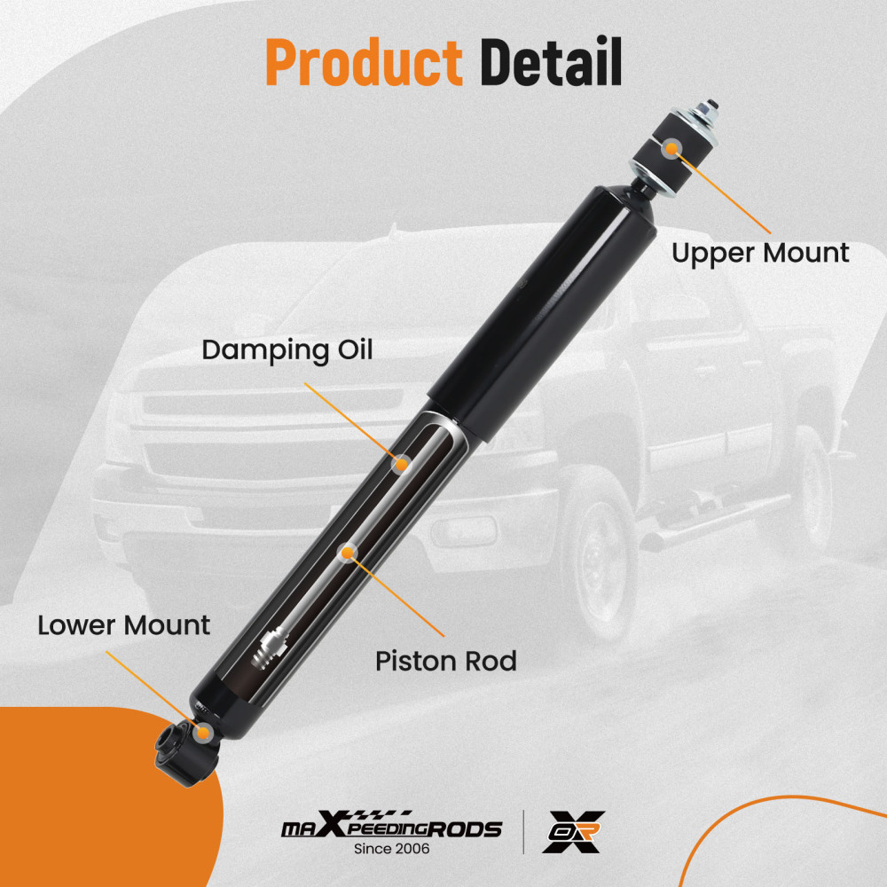MaXpeedingrods Front Struts Shocks Set compatible for Ford F-250/350 Super Duty 2005-2024