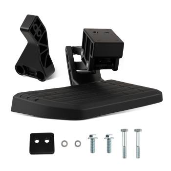 Aluminum Bed Side Step compatible for Dodge Ram 1500 2500 3500 2009-2018 ABS