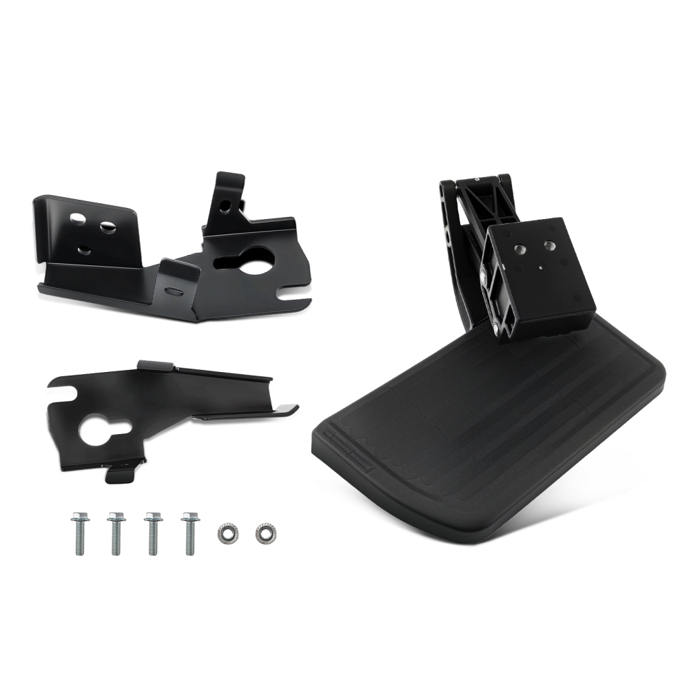 Bed Step compatible for Ford F-250 F-350 Super Duty 2017~2022 75313-01A Black Aluminum