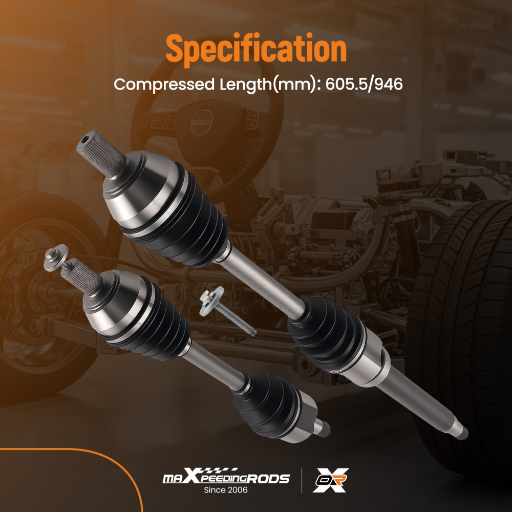 Albero CV compatibile per Ford Mondeo IV/Galaxy 1.6-2.2L 2007-2015 6G913B437BF