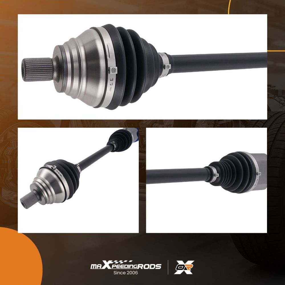 Driveshaft Front Right Offside compatible for Audi Q3 compatible for Vw Tiguan 2.0 Tdi 5n0407764l