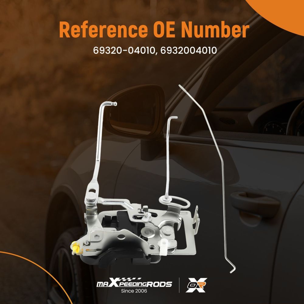 Front Left Driver Side Door Latch Lock compatible for Toyota Tacoma 1998-2004 69320-04010