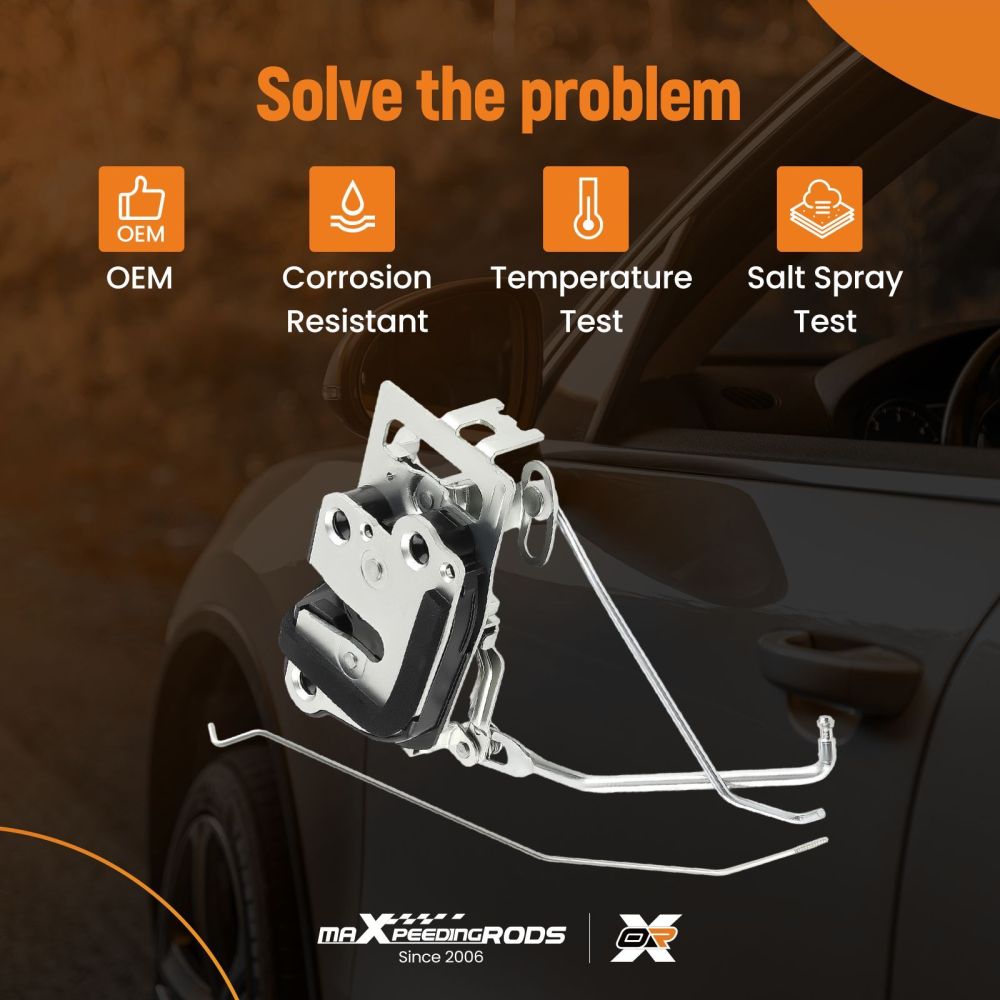 Front Left Driver Side Door Latch Lock compatible for Toyota Tacoma 1998-2004 69320-04010