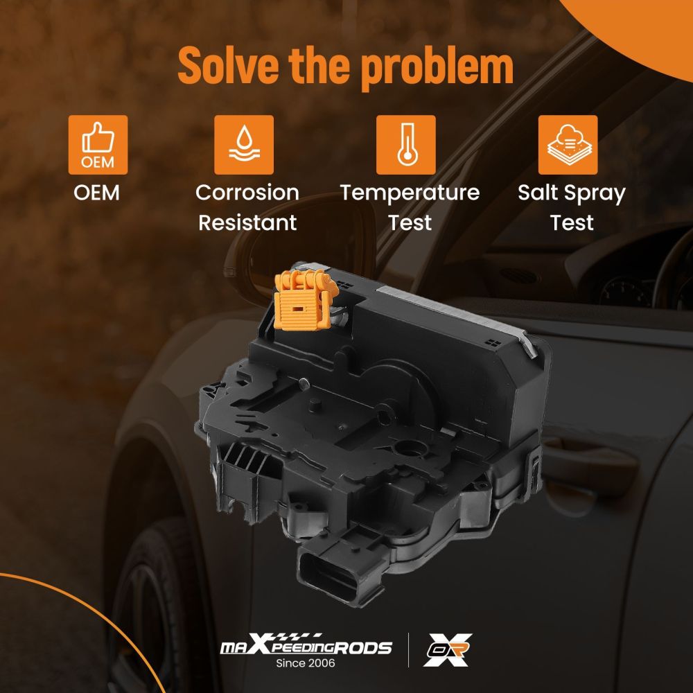 Left Hand Rear Door Lock Mechanism compatible for Vauxhall Meriva (B) Diesel 2010- 13432376