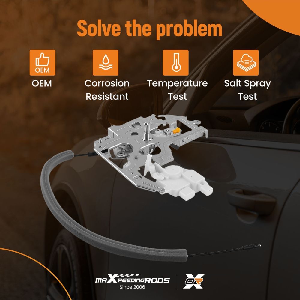 Door Lock Actuator Assembly compatible for Nissan NV400 2010-2021 9050200Q0K Silver