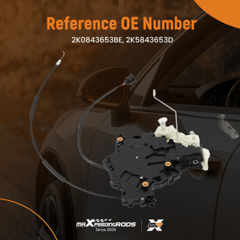 Door Lock Actuator Kit compatible for VW Caddy III 2004-2015 2K0843653BE Rear Left