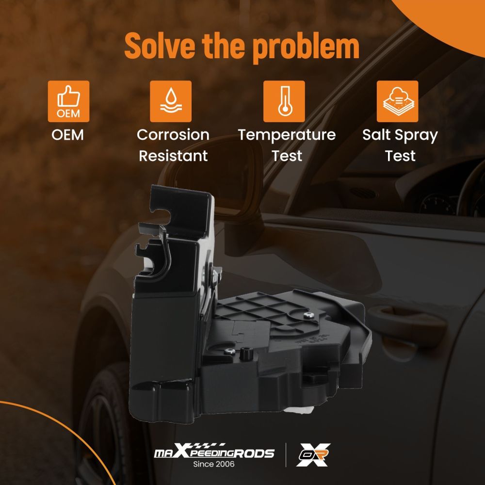 Door Lock Actuator 6-Pin compatible for VOLVO C30 C70 S40 V50 31253657 Front Left