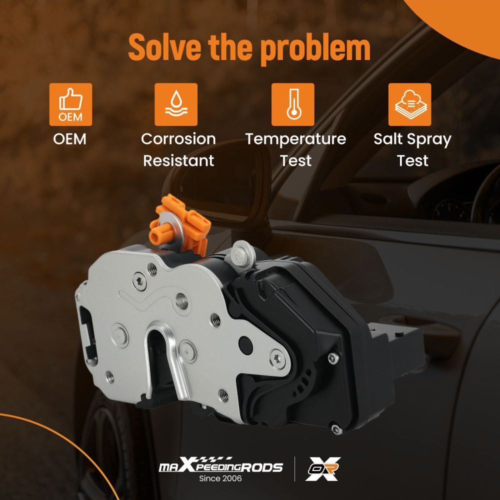 6 Pin Door Lock Actuator compatible for Vauxhall Astra J/Insignia A 13579518 Front Left