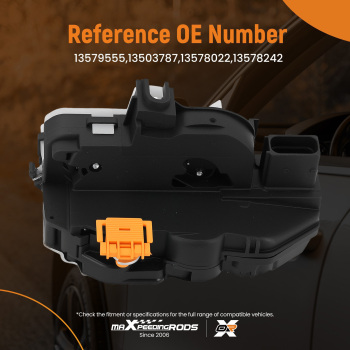 6-Pin Door Lock Actuator compatible for Vauxhall Astra J Insignia A 13579555 2008-2017 Left