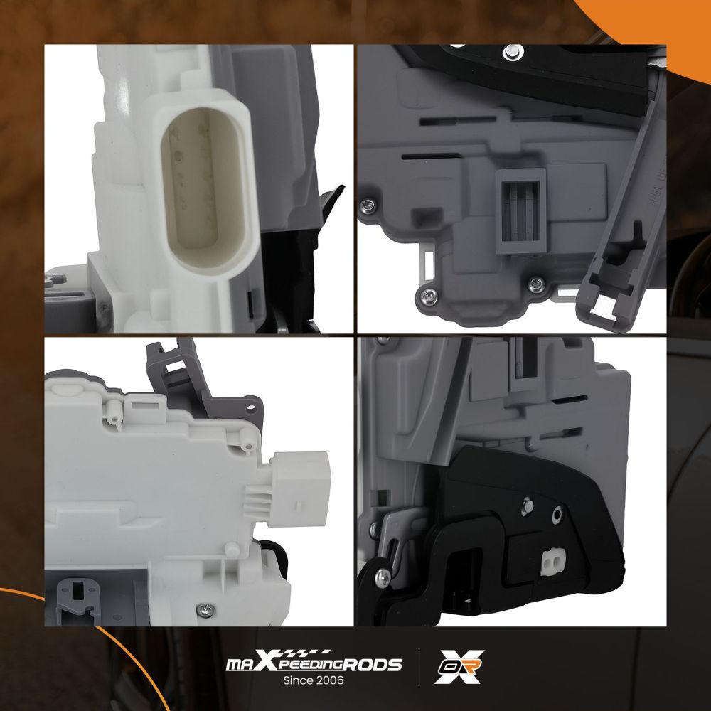 Door Lock Actuator FR compatible for Seat Leon Toledo compatible for VW EOS 2004-2015 1P2837016 Electric