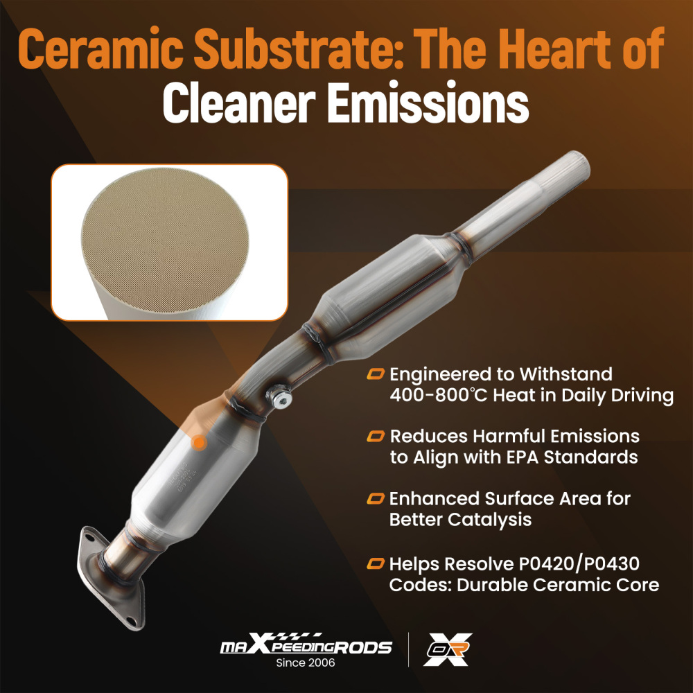 Front Exhaust Catalytic Converter compatible for Toyota Prius 1.5L 2004-2009 16337