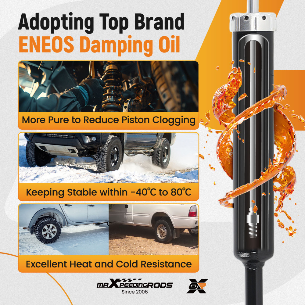 2pcs Rear Shock Absorber Assembly Left Right compatible for Chrysler 200 2015-2017